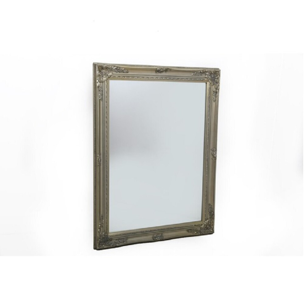 Wall Mirror - Champagne Ornate Mirror - 62cm x 42cm