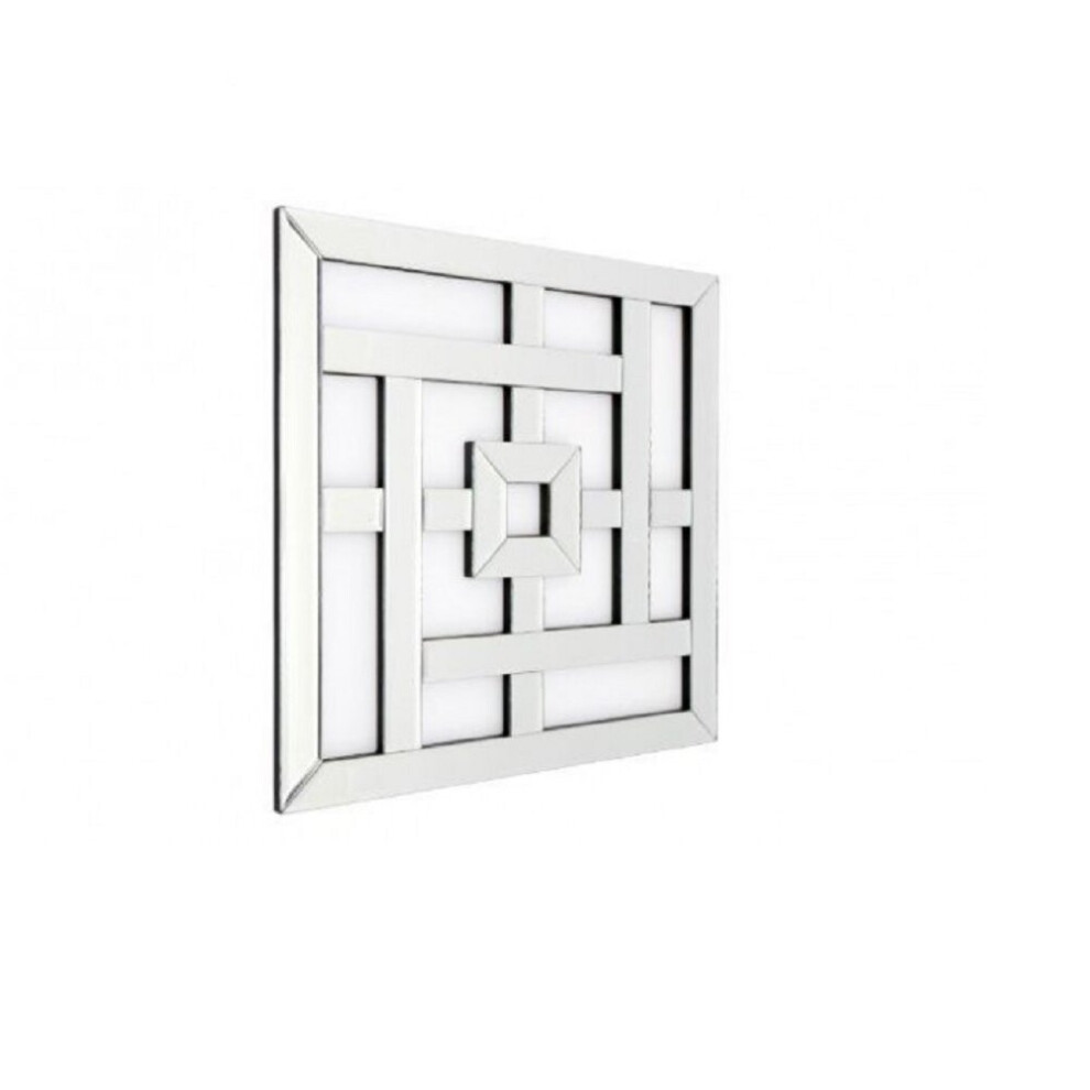 Wall Mirror - Square Lattice Design - Decorative