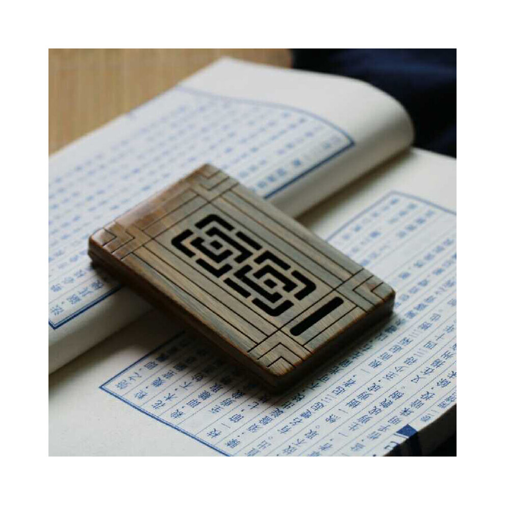walnut wood mirror small mirror hand held mirror brief portable