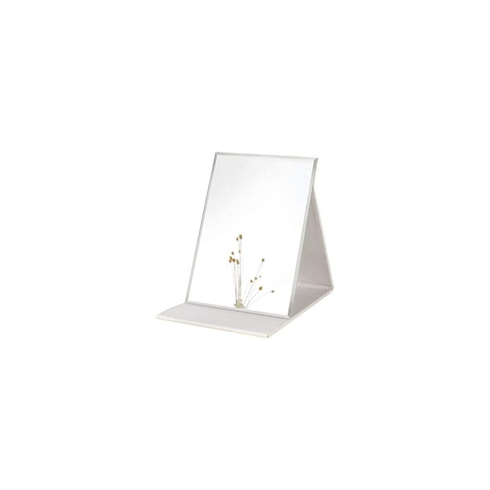 Zcooooool Mirror Large Portable Super HD Mirror Makeup Mirror Multi Stand Angle Hand / Handheld / Tabletop Foldable Mirror 10X7 Inch